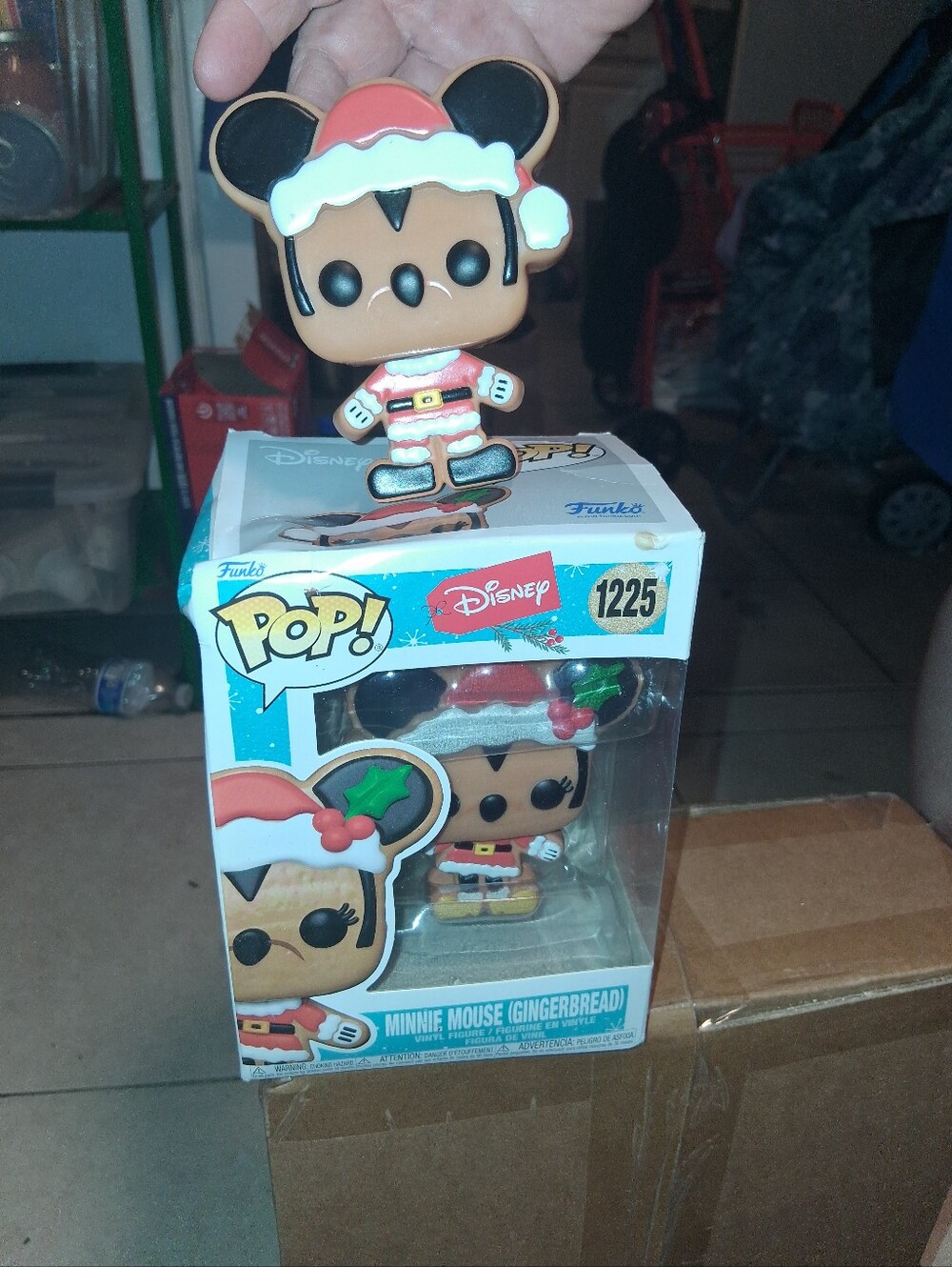 Funko Pop! Disney Minnie Mouse And Mickey Mouse Gingerbread - Brown/Red/White